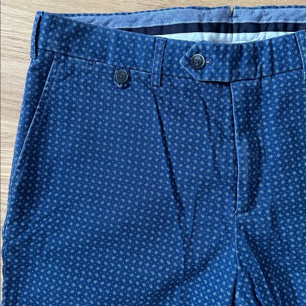Hackett London navy print 10